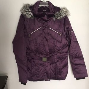 Dark Purple a.n.a coat Sz XL